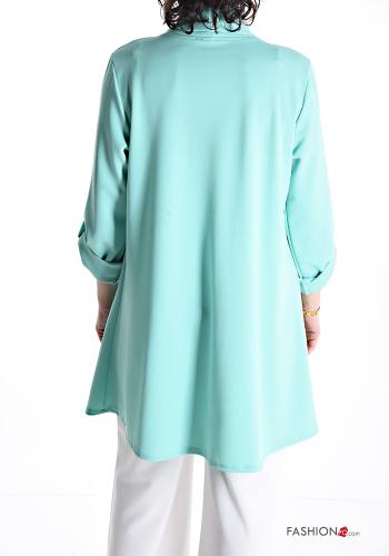 Cardigan con bottoni maniche a tre quarti - ph 2