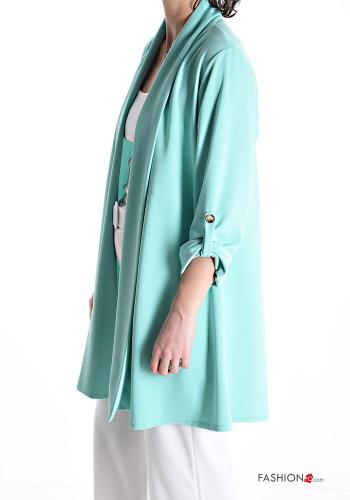Cardigan con bottoni maniche a tre quarti - ph 3