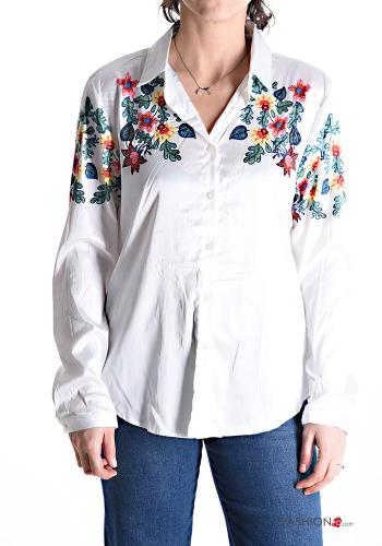 Blumenmuster Hemd - ph 1