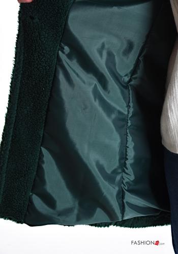 Manteau Teddy Bear avec poches avec doublure à boutons - ph 6