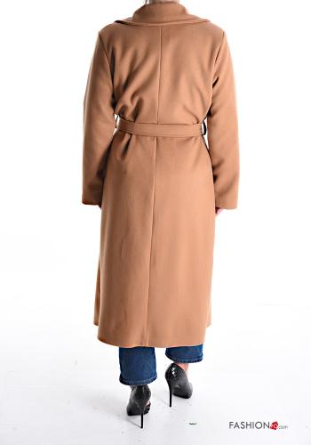Manteau avec poches avec doublure avec ceinture - ph 2