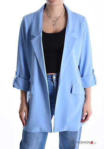 Duster Coat without lining 3/4 sleeve
