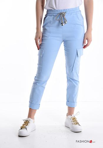 Hose mit Taschen mit gummizug mit kordelzug - ph 1