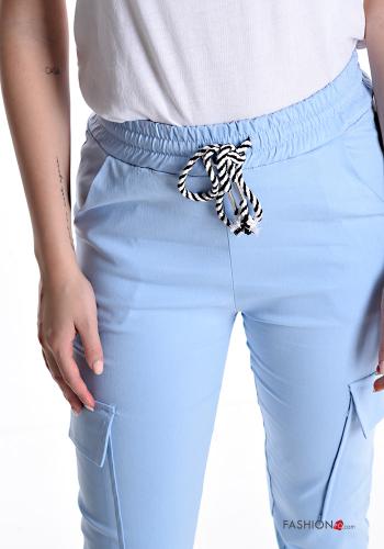 Hose mit Taschen mit gummizug mit kordelzug - ph 4
