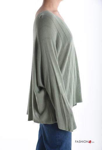 Jersey extra grande manga extra larga con cuello en v - ph 3