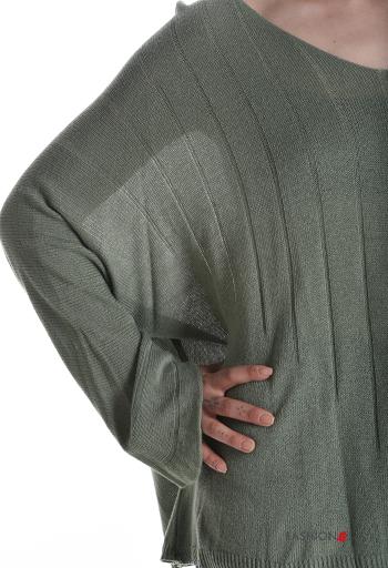 Jersey extra grande manga extra larga con cuello en v - ph 4