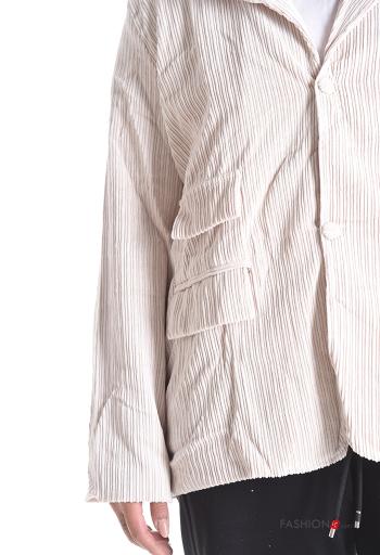 Giacca maniche lunghe con bottoni con fodera - ph 4