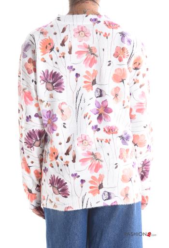 Pull à Imprimé Floral - ph 2