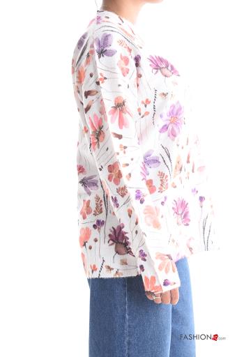 Pull à Imprimé Floral - ph 3