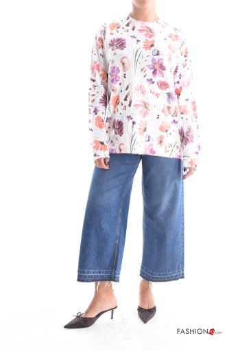 Pull à Imprimé Floral - ph 5