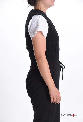 Maglione senza maniche scollo a V - ph 3