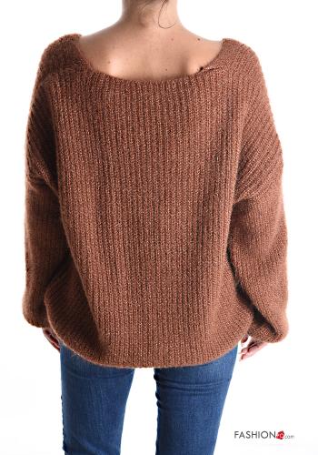 Strickjacke mit Knöpfen mit V-Ausschnitt - ph 2