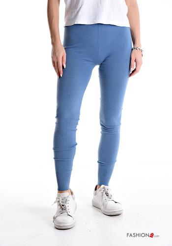 Leggings in Misto Cashmere con elastico