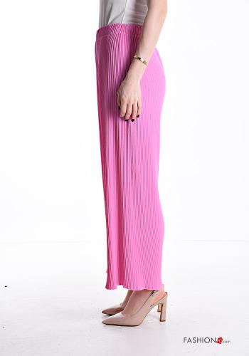 plissiert wide leg Hose mit gummizug - ph 3