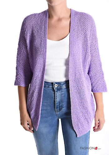 knitted Cardigan 3/4 sleeve - ph 1