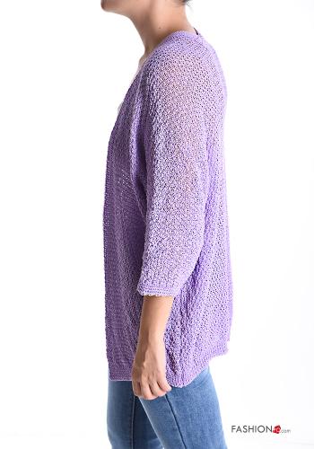knitted Cardigan 3/4 sleeve - ph 3