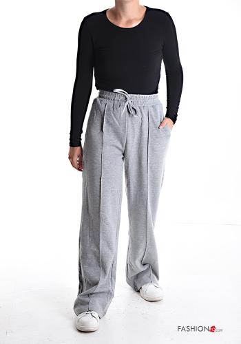 Pantalone sportivo con tasche con elastico - ph 5
