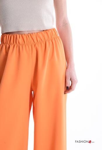 wide leg Trousers with elastic - ph 4