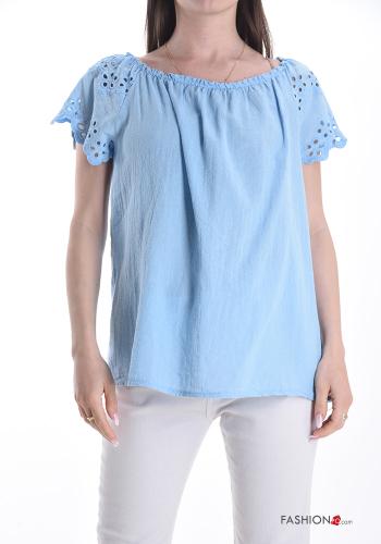 Bluse aus Leinen
