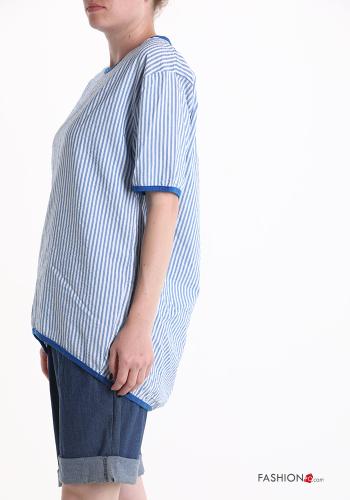 Blusa in Cotone Fantasia righe - ph 3