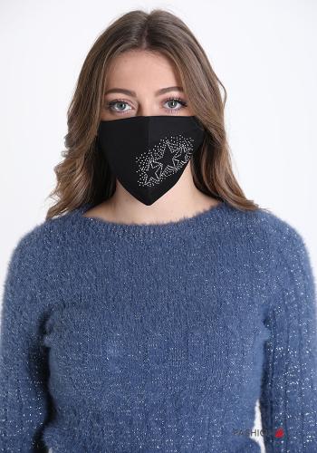 Mascarilla de Algodón  con brillantes - ph 1