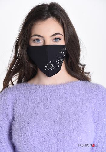 Mascarilla de Algodón  con brillantes - ph 1
