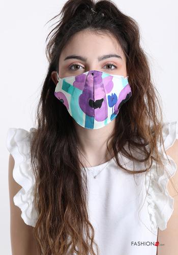 Masque en Coton Imprimé coloré - ph 1