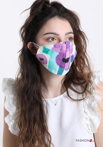 Masque en Coton Imprimé coloré - ph 2