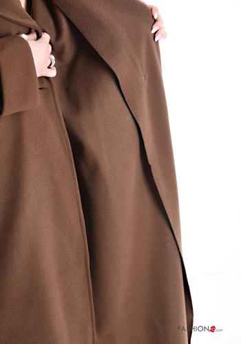 Blouson léger oversize avec poches sans doublure à boutons - ph 5