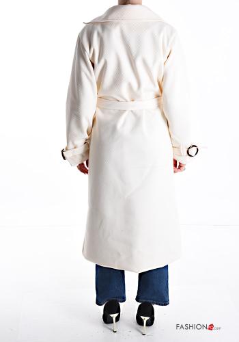 Coat with buttons with lining with pockets - ph 2