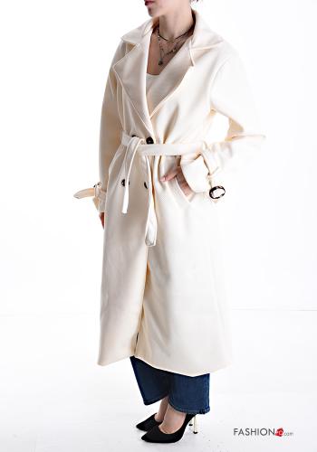 Coat with buttons with lining with pockets - ph 3