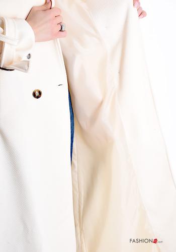 Coat with buttons with lining with pockets - ph 5