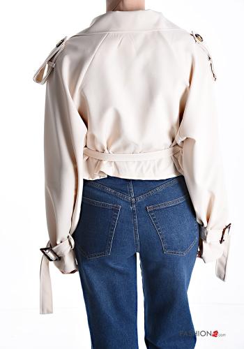 doppelreihig Jacke mit Gürtel - ph 2