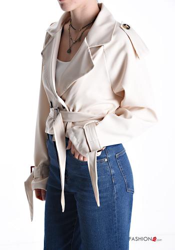 doppelreihig Jacke mit Gürtel - ph 3
