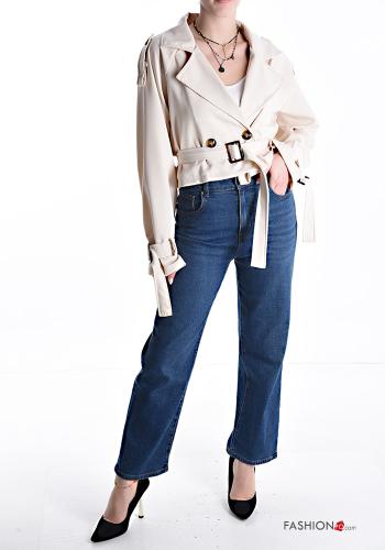doppelreihig Jacke mit Gürtel - ph 5