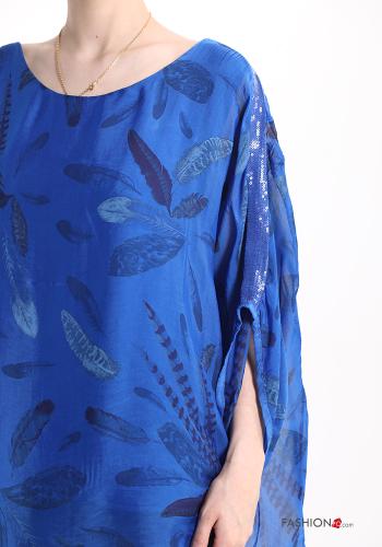 Blusa in Seta Fantasia stampata - ph 4