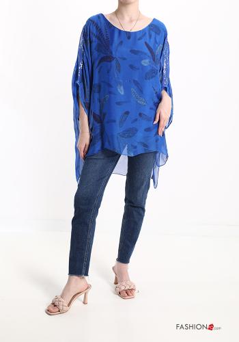 Blusa in Seta Fantasia stampata - ph 5