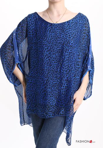 Blouse en Soie Imprimé animalier - ph 1