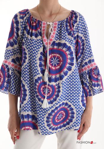 Blusa Fantasia batik con fiocco - ph 1