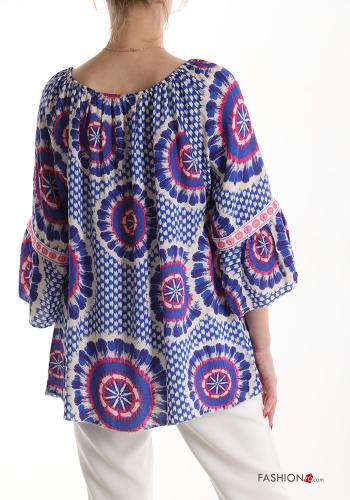 Blusa Fantasia batik con fiocco - ph 2