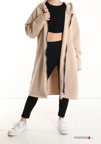Sudadera de Algodón con cremallera con capucha - ph 1