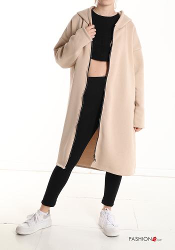 Sudadera de Algodón con cremallera con capucha - ph 4