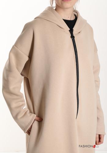 Sudadera de Algodón con cremallera con capucha - ph 5