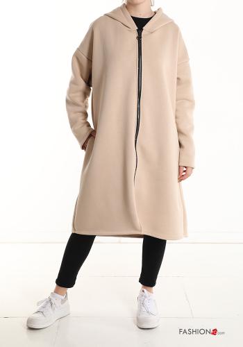 Sudadera de Algodón con cremallera con capucha - ph 6
