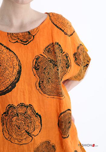 Blouse en Lin imprimé - ph 4