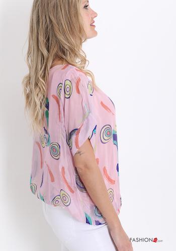 Blouse en Soie Imprimé objet - ph 3