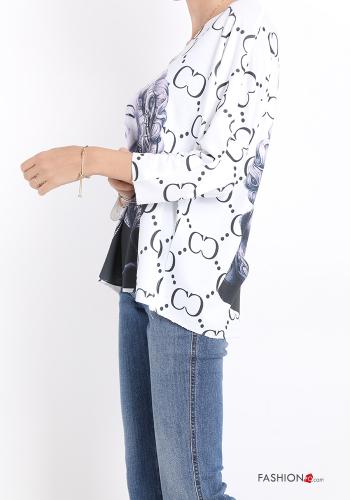 Creative print Long sleeved top - ph 3
