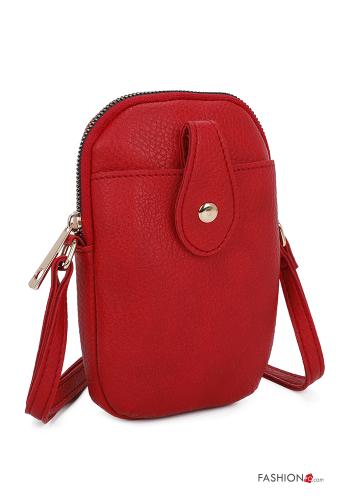 Custodia ecopelle con bottoni con zip - ph 2