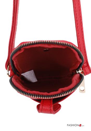 Custodia ecopelle con bottoni con zip - ph 7