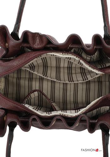 faux leather Shoulder bag with shoulder strap - ph 7